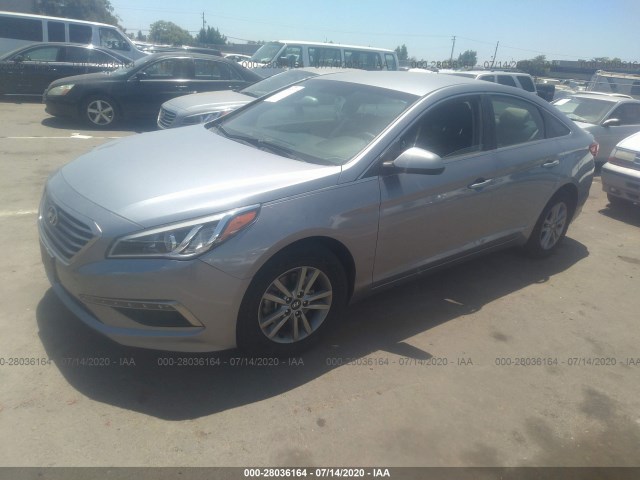 Photo 1 VIN: 5NPE24AF1FH017671 - HYUNDAI SONATA 