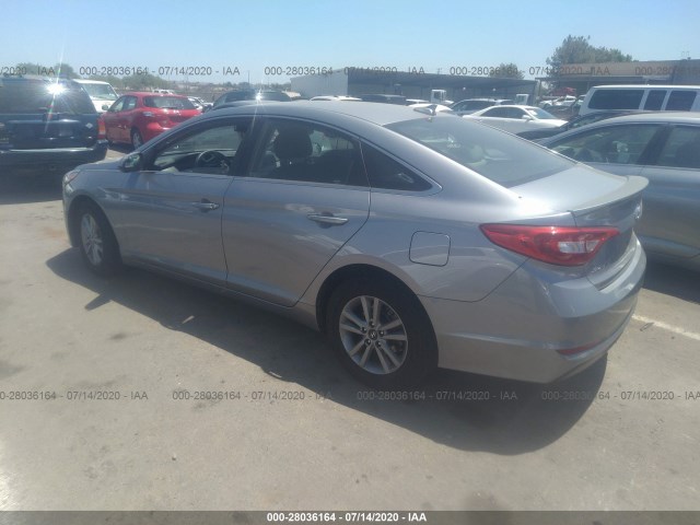 Photo 2 VIN: 5NPE24AF1FH017671 - HYUNDAI SONATA 