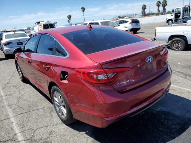 Photo 2 VIN: 5NPE24AF1FH020571 - HYUNDAI SONATA SE 