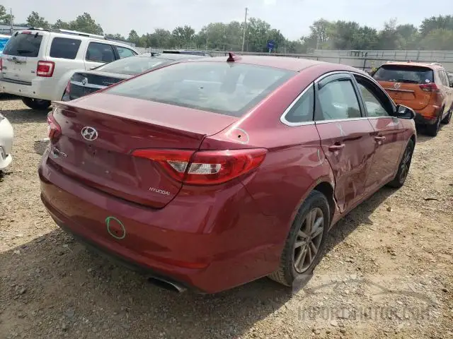 Photo 2 VIN: 5NPE24AF1FH021946 - HYUNDAI SONATA 