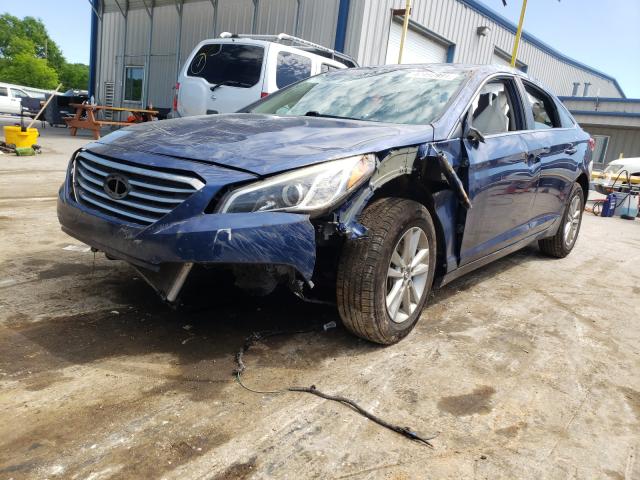 Photo 1 VIN: 5NPE24AF1FH033871 - HYUNDAI SONATA SE 