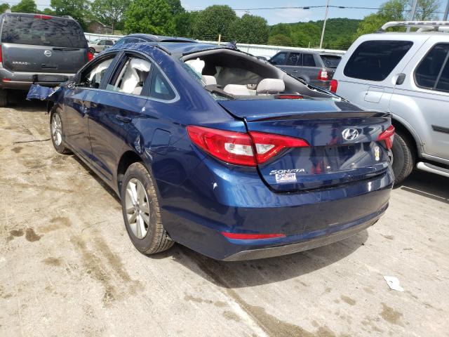 Photo 2 VIN: 5NPE24AF1FH033871 - HYUNDAI SONATA SE 