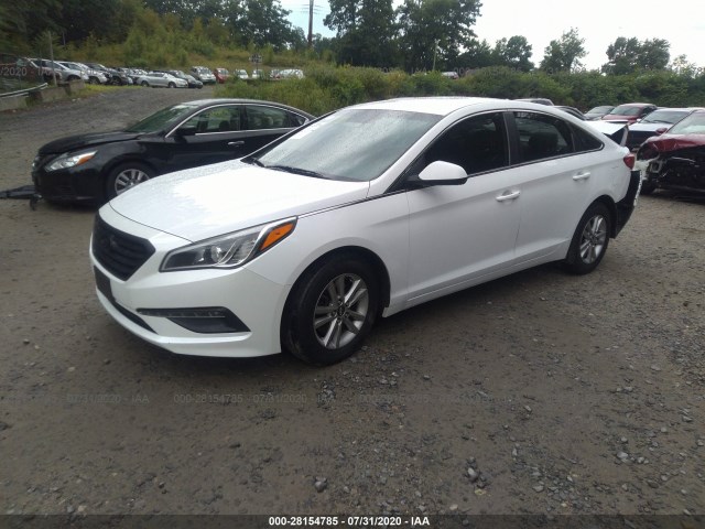 Photo 1 VIN: 5NPE24AF1FH040593 - HYUNDAI SONATA 