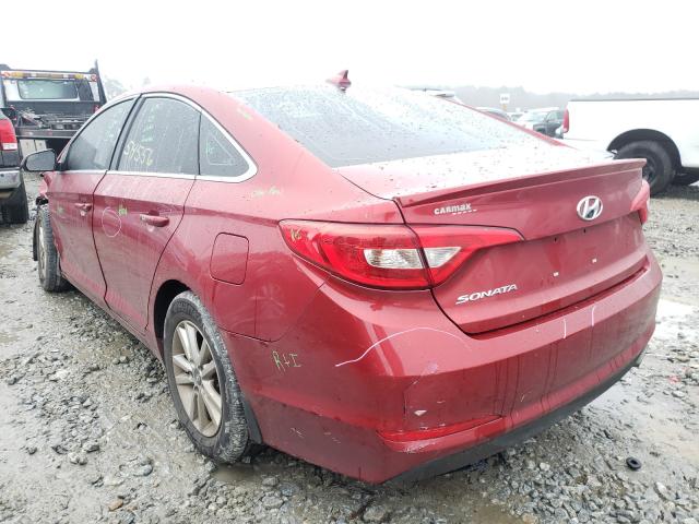 Photo 2 VIN: 5NPE24AF1FH053506 - HYUNDAI SONATA SE 