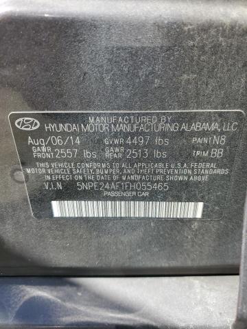 Photo 9 VIN: 5NPE24AF1FH055465 - HYUNDAI SONATA SE 