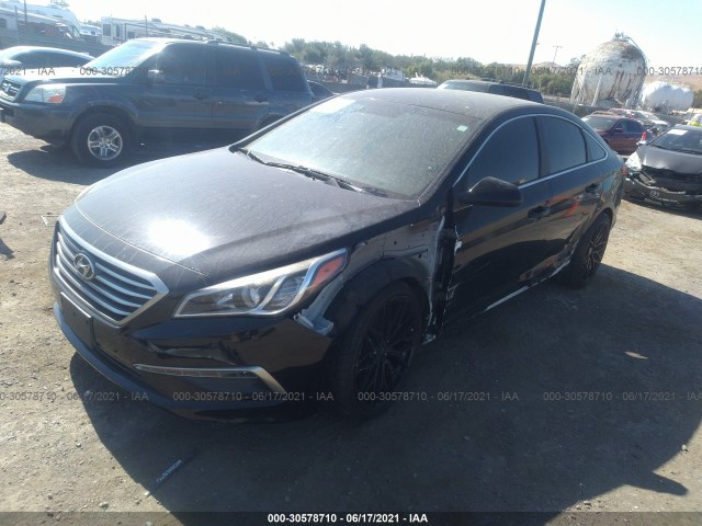 Photo 1 VIN: 5NPE24AF1FH057555 - HYUNDAI SONATA 