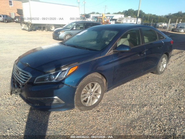 Photo 1 VIN: 5NPE24AF1FH058978 - HYUNDAI SONATA 