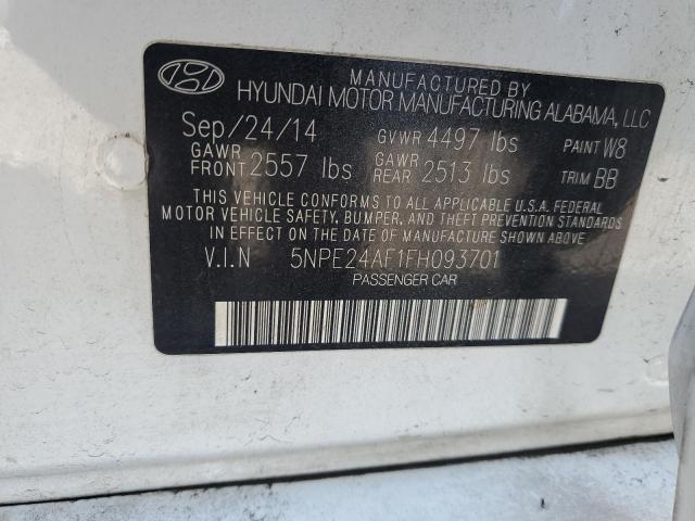 Photo 11 VIN: 5NPE24AF1FH093701 - HYUNDAI SONATA 