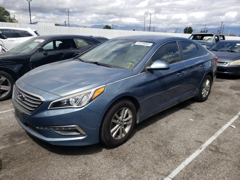 Photo 1 VIN: 5NPE24AF1FH117107 - HYUNDAI SONATA SE 