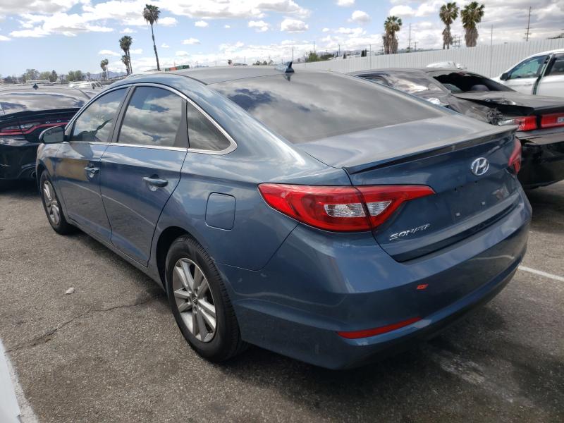 Photo 2 VIN: 5NPE24AF1FH117107 - HYUNDAI SONATA SE 