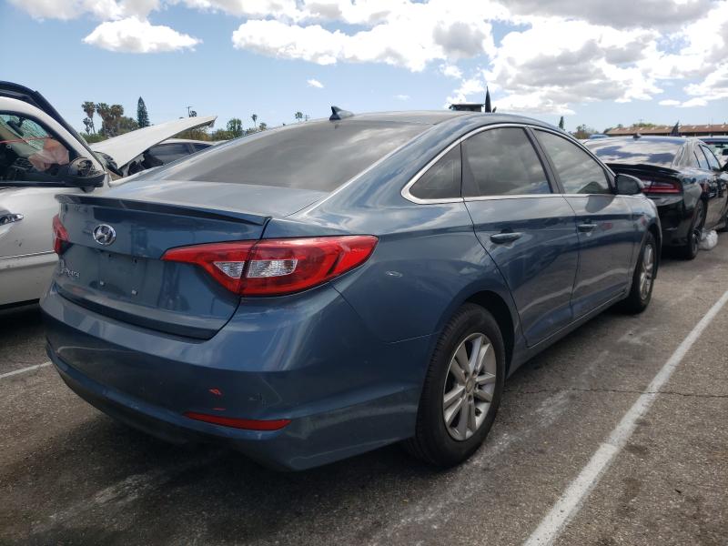 Photo 3 VIN: 5NPE24AF1FH117107 - HYUNDAI SONATA SE 