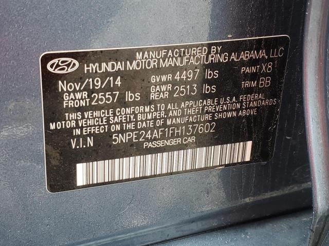 Photo 12 VIN: 5NPE24AF1FH137602 - HYUNDAI SONATA SE 