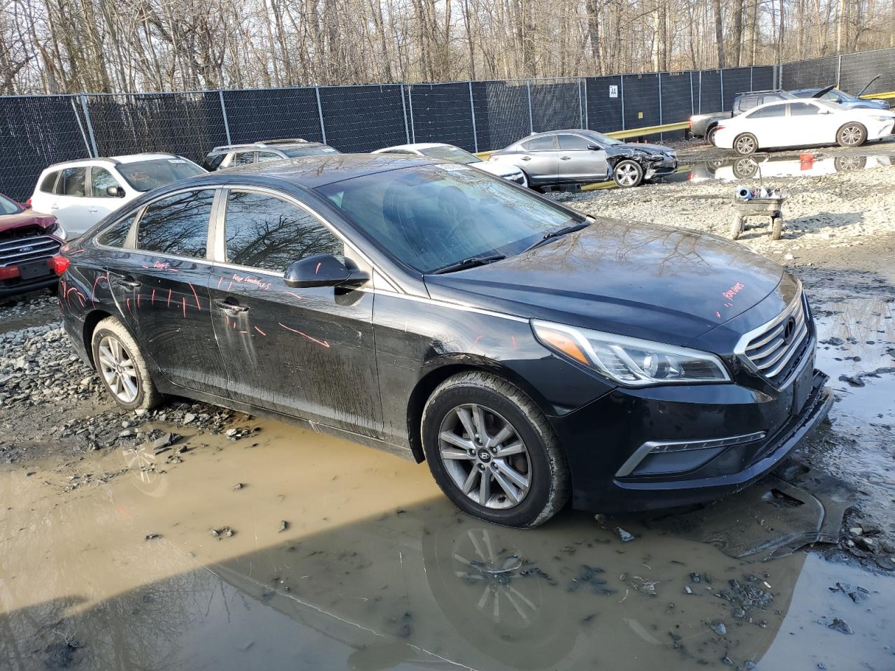 Photo 3 VIN: 5NPE24AF1FH141679 - HYUNDAI SONATA 