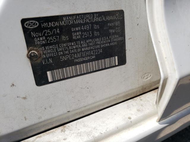 Photo 11 VIN: 5NPE24AF1FH142234 - HYUNDAI SONATA SE 