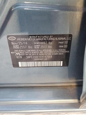 Photo 11 VIN: 5NPE24AF1FH142914 - HYUNDAI SONATA SE 