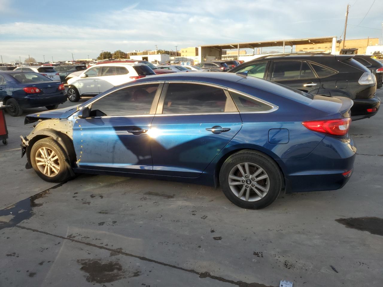 Photo 1 VIN: 5NPE24AF1FH143691 - HYUNDAI SONATA 