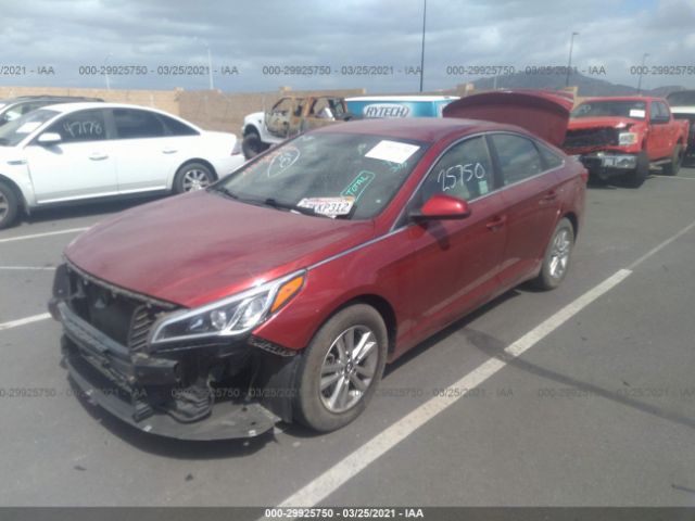 Photo 1 VIN: 5NPE24AF1FH147854 - HYUNDAI SONATA 