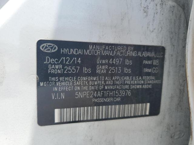 Photo 11 VIN: 5NPE24AF1FH153976 - HYUNDAI SONATA 