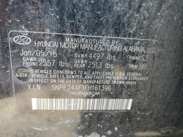 Photo 12 VIN: 5NPE24AF1FH161396 - HYUNDAI SONATA SE 