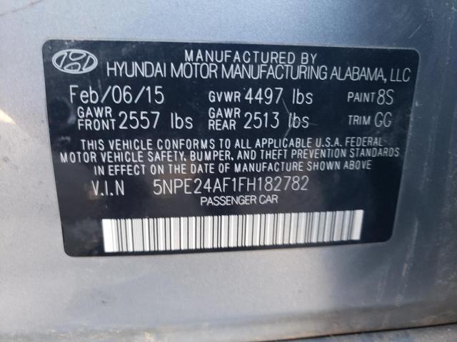 Photo 11 VIN: 5NPE24AF1FH182782 - HYUNDAI SONATA SE 