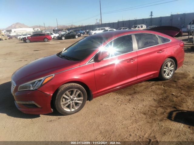 Photo 1 VIN: 5NPE24AF1FH183995 - HYUNDAI SONATA 