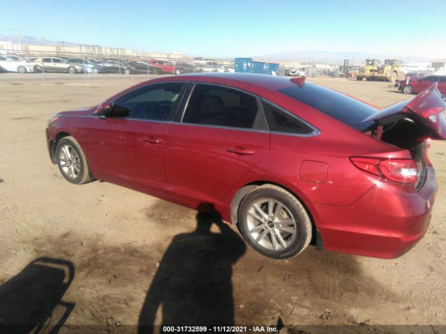 Photo 2 VIN: 5NPE24AF1FH183995 - HYUNDAI SONATA 