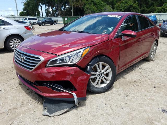 Photo 1 VIN: 5NPE24AF1FH192292 - HYUNDAI SONATA 