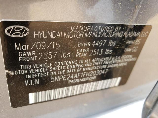 Photo 11 VIN: 5NPE24AF1FH203047 - HYUNDAI SONATA SE 