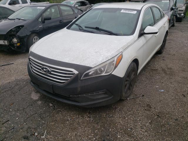 Photo 1 VIN: 5NPE24AF1FH208345 - HYUNDAI SONATA SE 