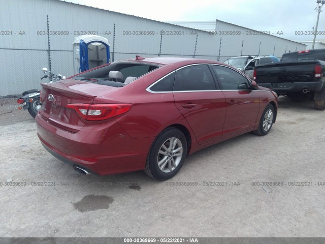 Photo 3 VIN: 5NPE24AF1FH212251 - HYUNDAI SONATA 