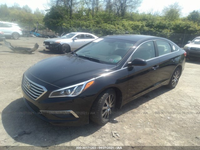 Photo 1 VIN: 5NPE24AF1FH213691 - HYUNDAI SONATA 