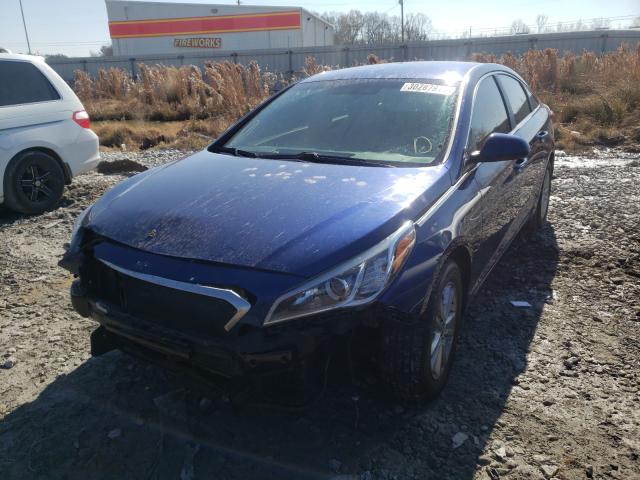 Photo 1 VIN: 5NPE24AF1FH215621 - HYUNDAI SONATA SE 