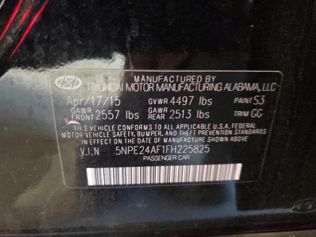 Photo 11 VIN: 5NPE24AF1FH225825 - HYUNDAI SONATA 