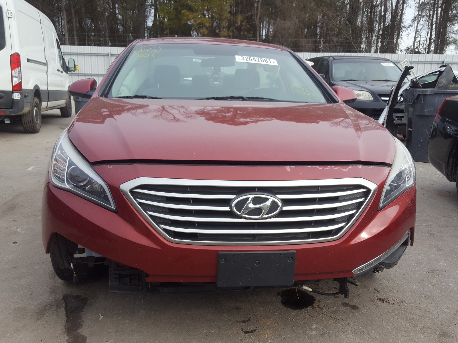 Photo 8 VIN: 5NPE24AF1FH258825 - HYUNDAI SONATA SE 