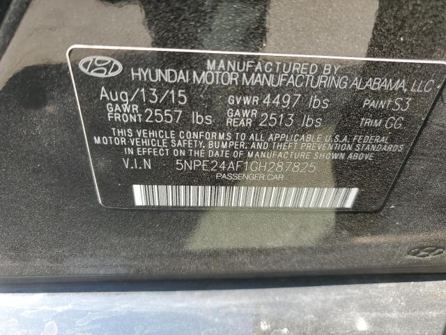 Photo 11 VIN: 5NPE24AF1GH287825 - HYUNDAI SONATA SE 