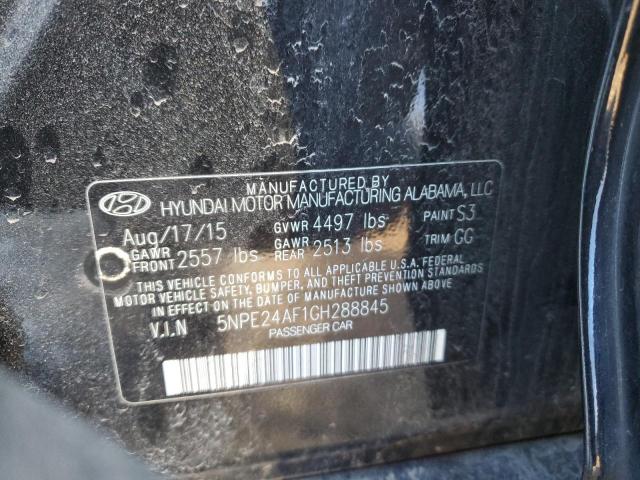 Photo 11 VIN: 5NPE24AF1GH288845 - HYUNDAI SONATA SE 