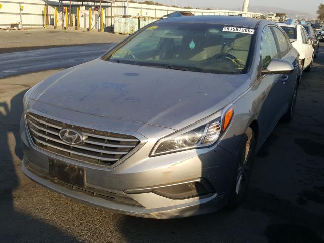 Photo 1 VIN: 5NPE24AF1GH289820 - HYUNDAI SONATA SE 