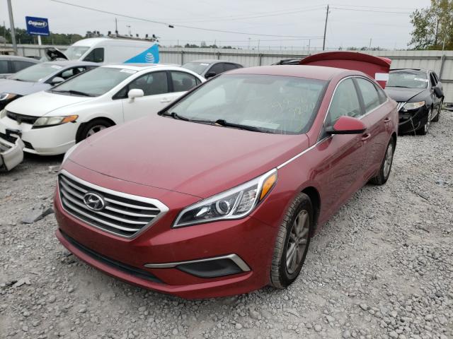 Photo 1 VIN: 5NPE24AF1GH291373 - HYUNDAI SONATA SE 