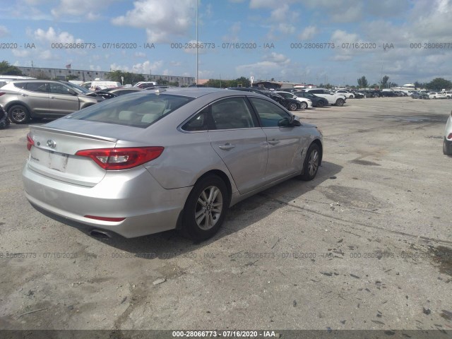 Photo 3 VIN: 5NPE24AF1GH301268 - HYUNDAI SONATA 