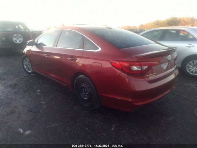 Photo 2 VIN: 5NPE24AF1GH308091 - HYUNDAI SONATA 