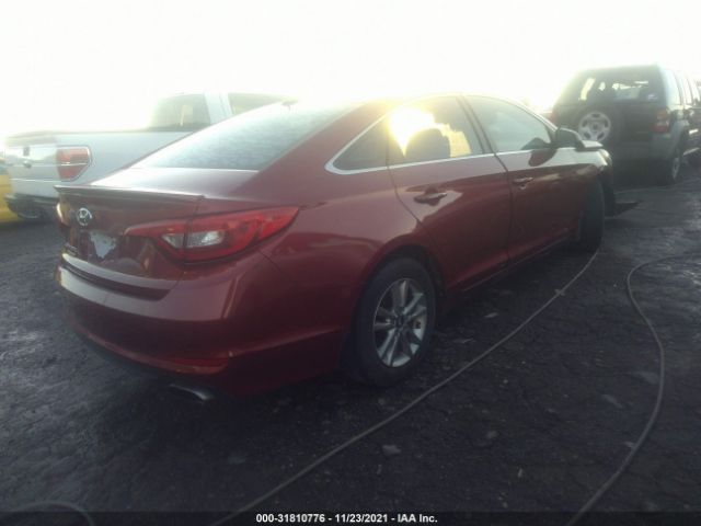 Photo 3 VIN: 5NPE24AF1GH308091 - HYUNDAI SONATA 