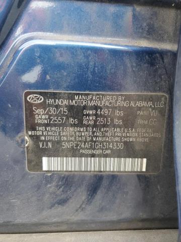 Photo 11 VIN: 5NPE24AF1GH314330 - HYUNDAI SONATA SE 