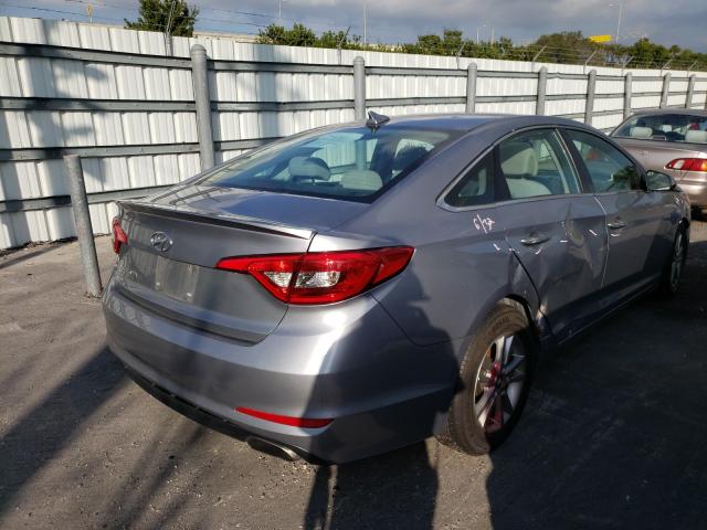 Photo 3 VIN: 5NPE24AF1GH314683 - HYUNDAI SONATA SE 