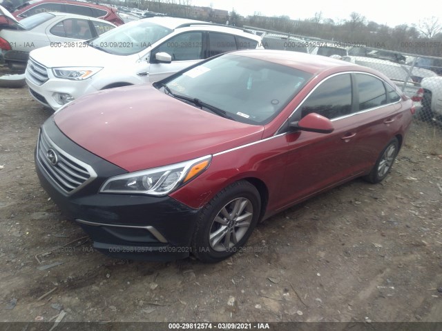 Photo 1 VIN: 5NPE24AF1GH317938 - HYUNDAI SONATA 