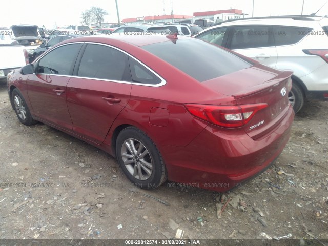 Photo 2 VIN: 5NPE24AF1GH317938 - HYUNDAI SONATA 