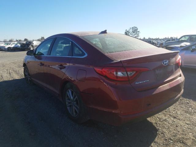 Photo 2 VIN: 5NPE24AF1GH320824 - HYUNDAI SONATA 