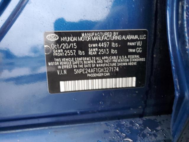 Photo 11 VIN: 5NPE24AF1GH327174 - HYUNDAI SONATA SE 