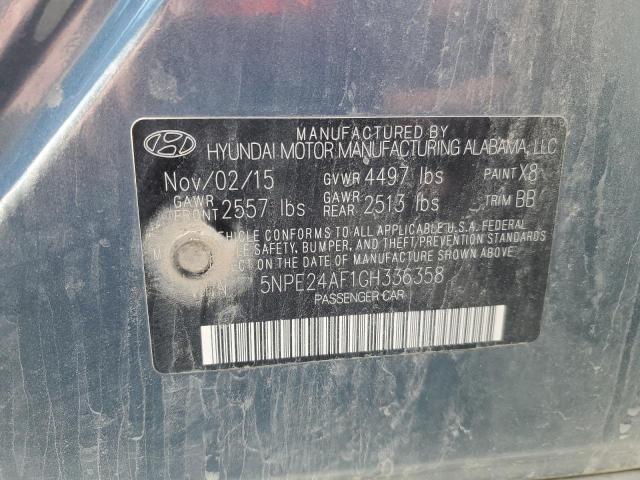 Photo 11 VIN: 5NPE24AF1GH336358 - HYUNDAI SONATA SE 