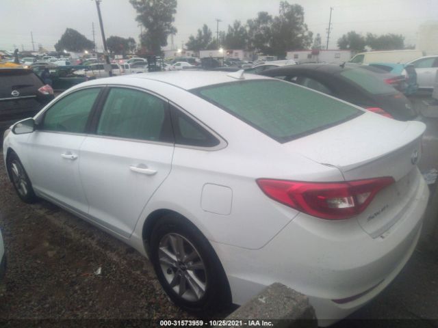 Photo 2 VIN: 5NPE24AF1GH340426 - HYUNDAI SONATA 