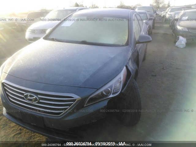 Photo 1 VIN: 5NPE24AF1GH347070 - HYUNDAI SONATA 